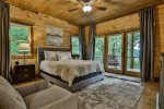 Main level queen bedroom